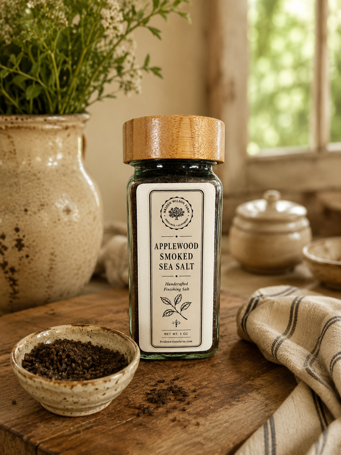 Applewood Smoked Sea Salt