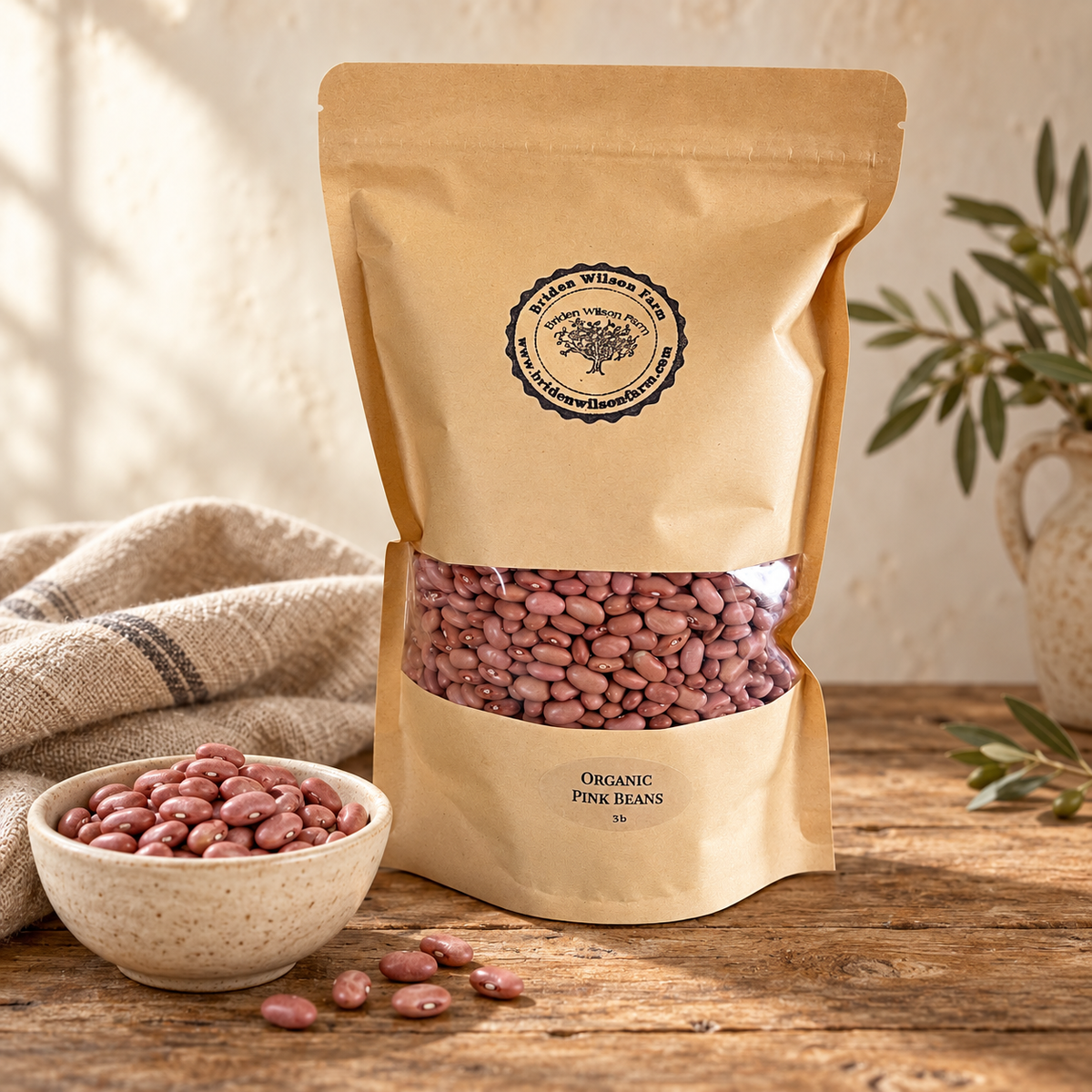 Organic Pink Beans