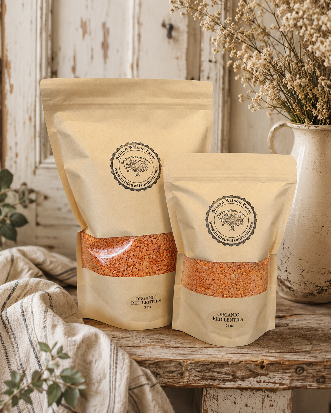 Organic Red Lentils