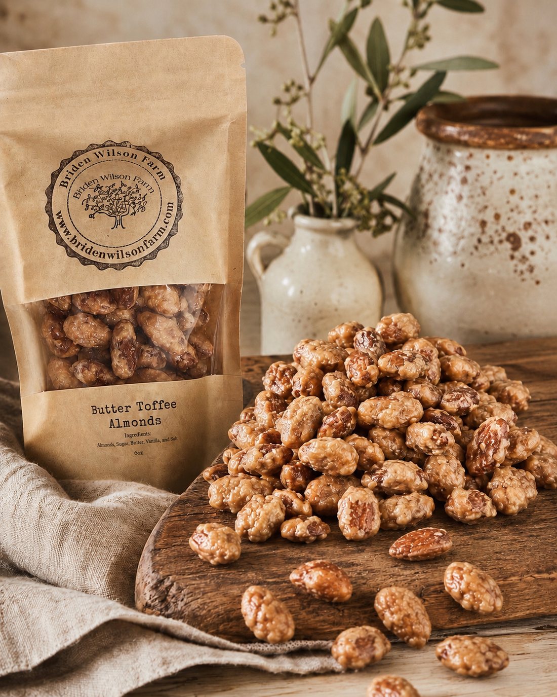 Sweet Butter Toffee Almonds