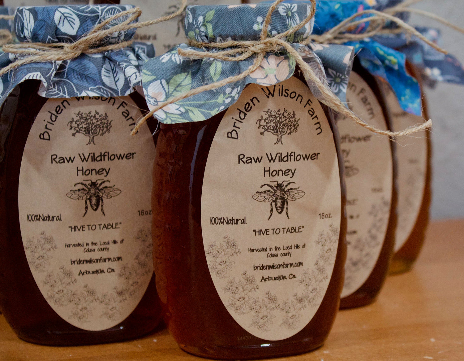 Raw Wildflower Honey