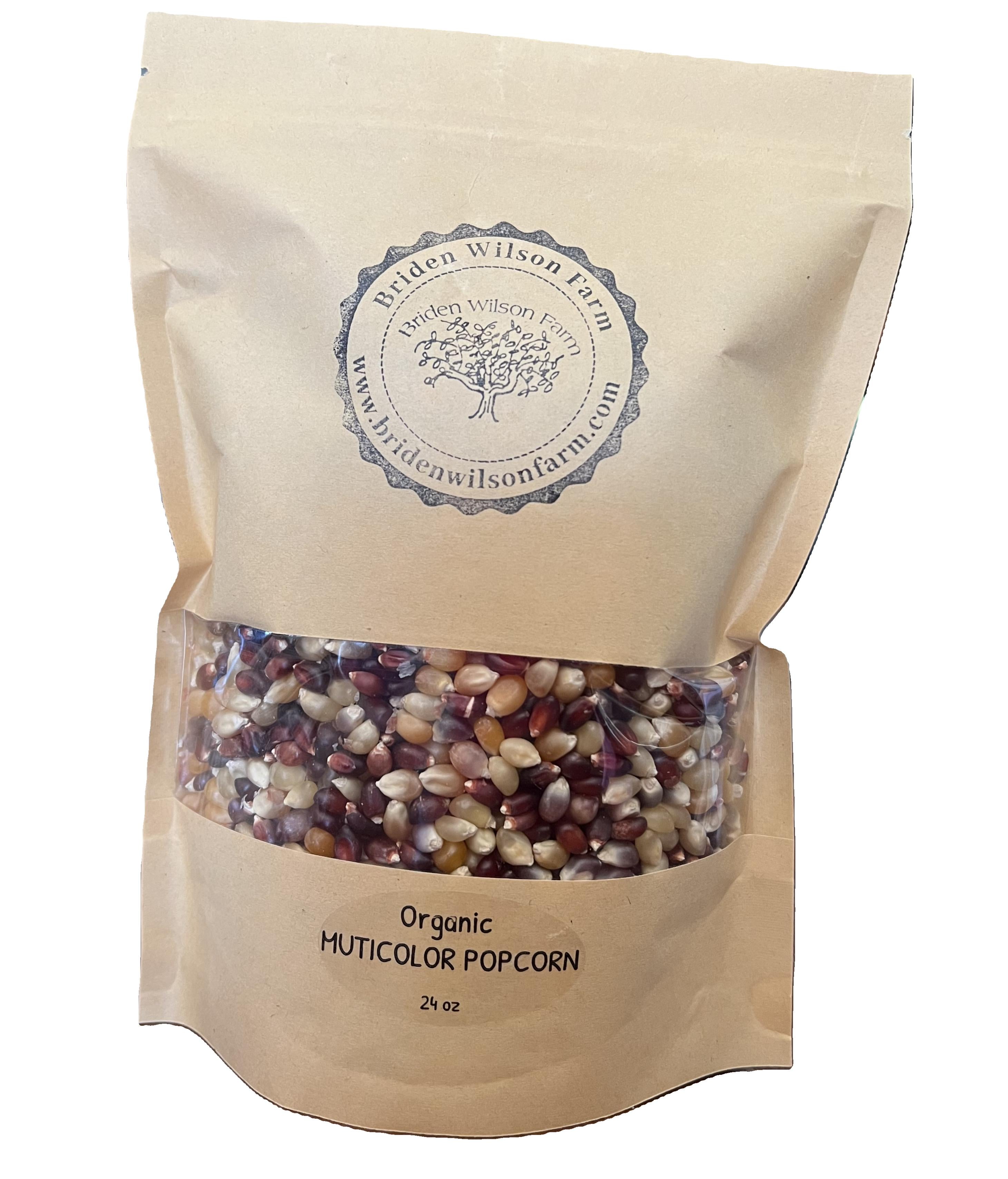 California Grown Organic Multi Colored Popcorn