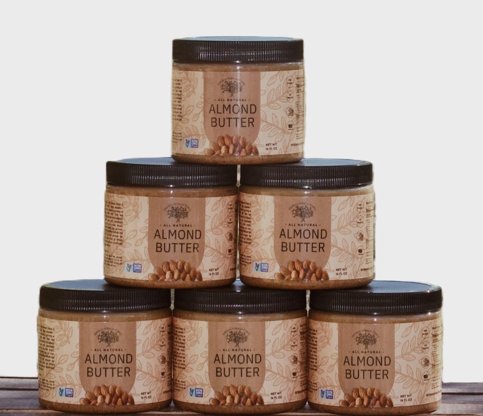 Dry Roasted All Natural Almond Butter