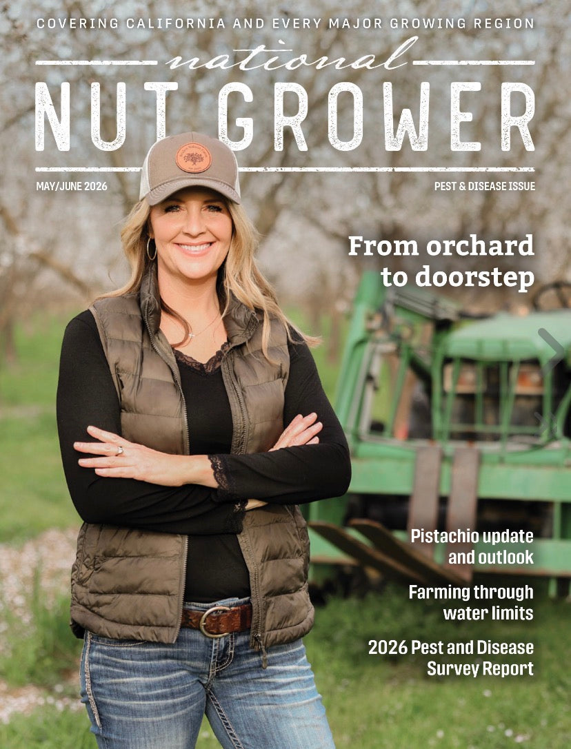 Briden Wilson Farm Featured on the Cover of National Nut Growers Magazine
