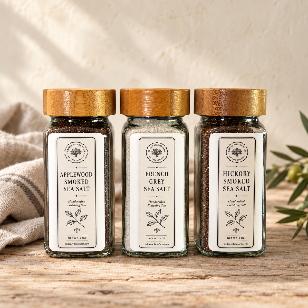 Trio of Premium Sea Salts (3 pack)