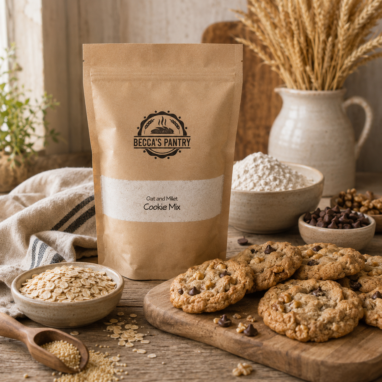 Oat and Millet Cookie Mix