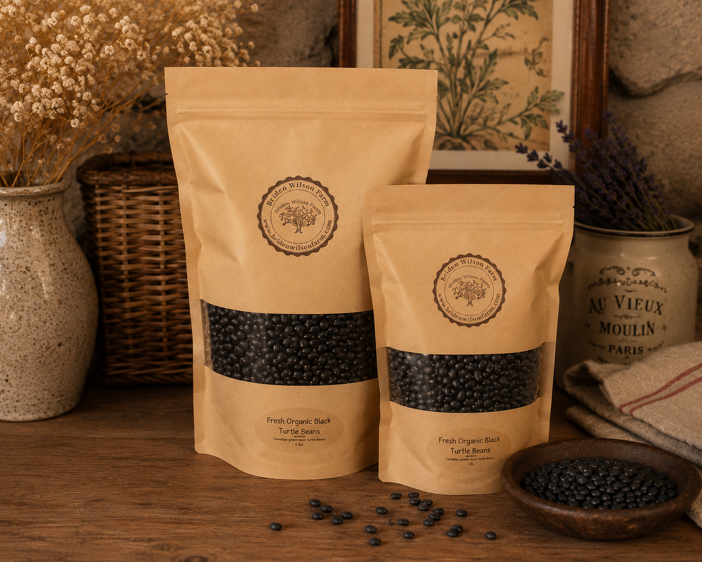 California Organic Black Turtle Beans