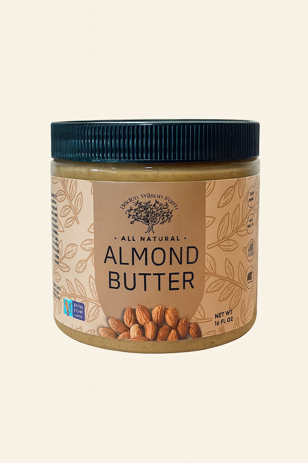 Dry Roasted All Natural Almond Butter
