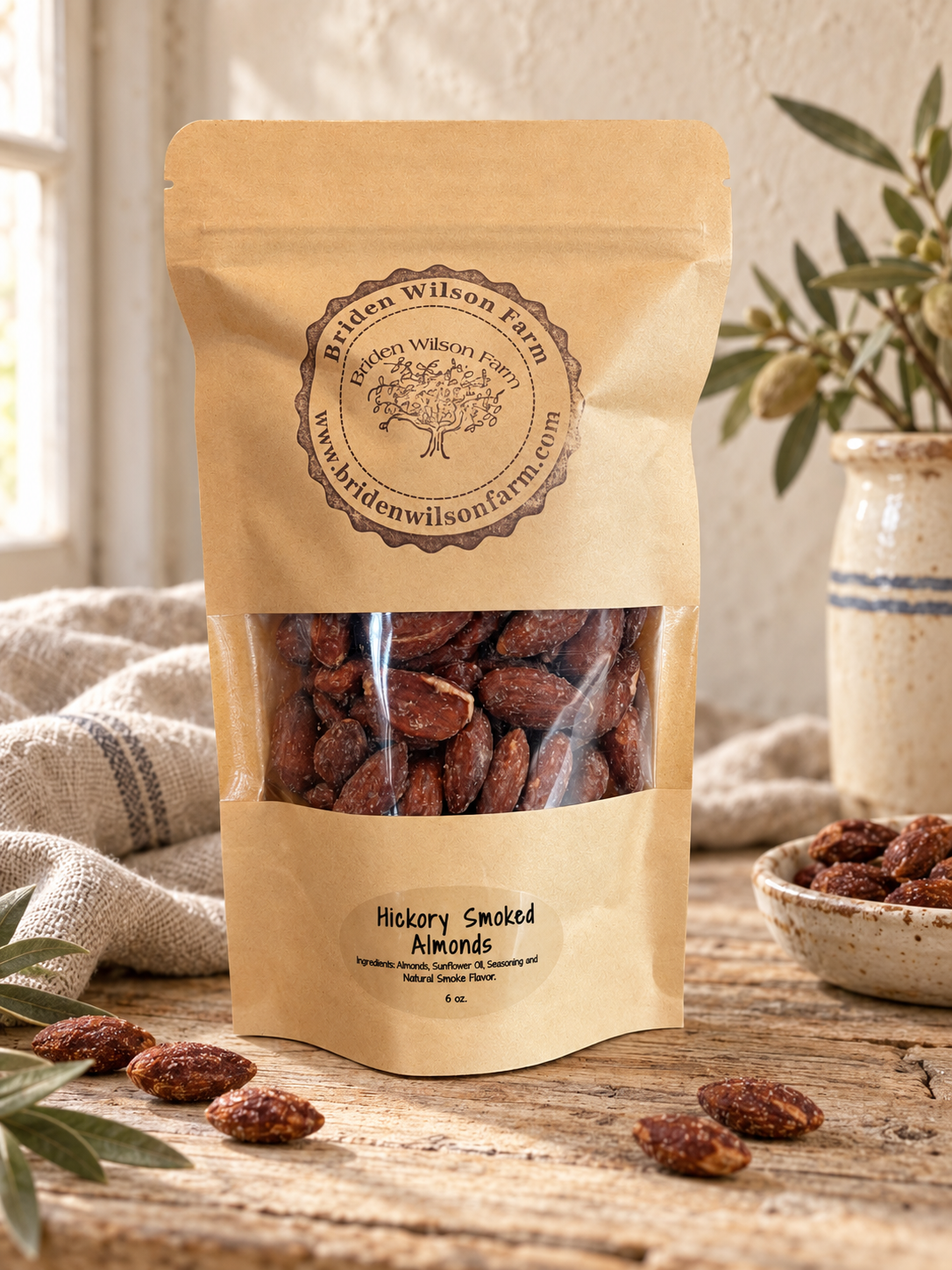 Hickory Smoked Almonds