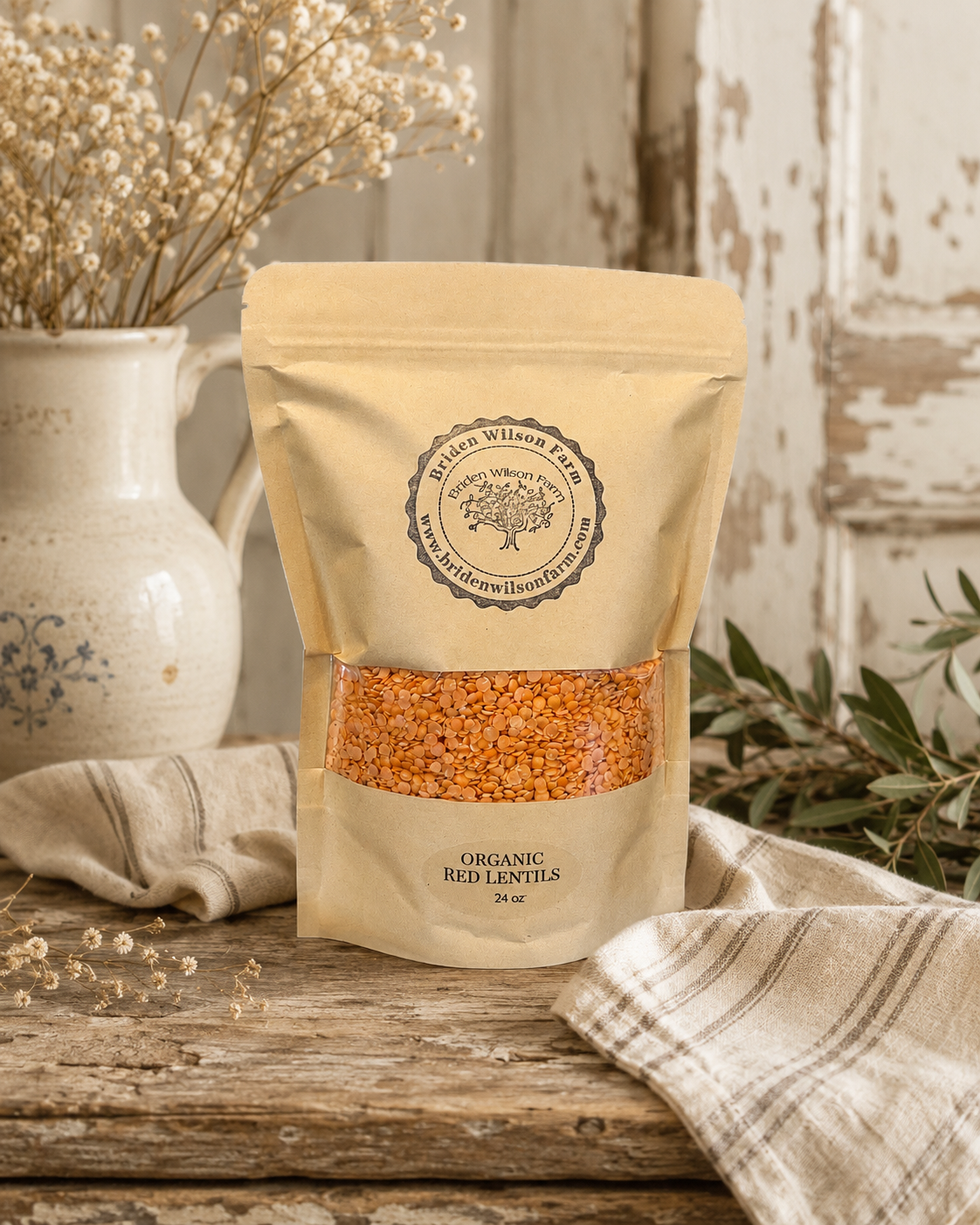 Organic Red Lentils