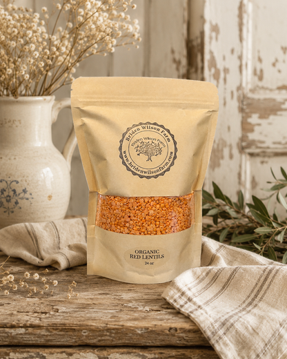 Organic Red Lentils