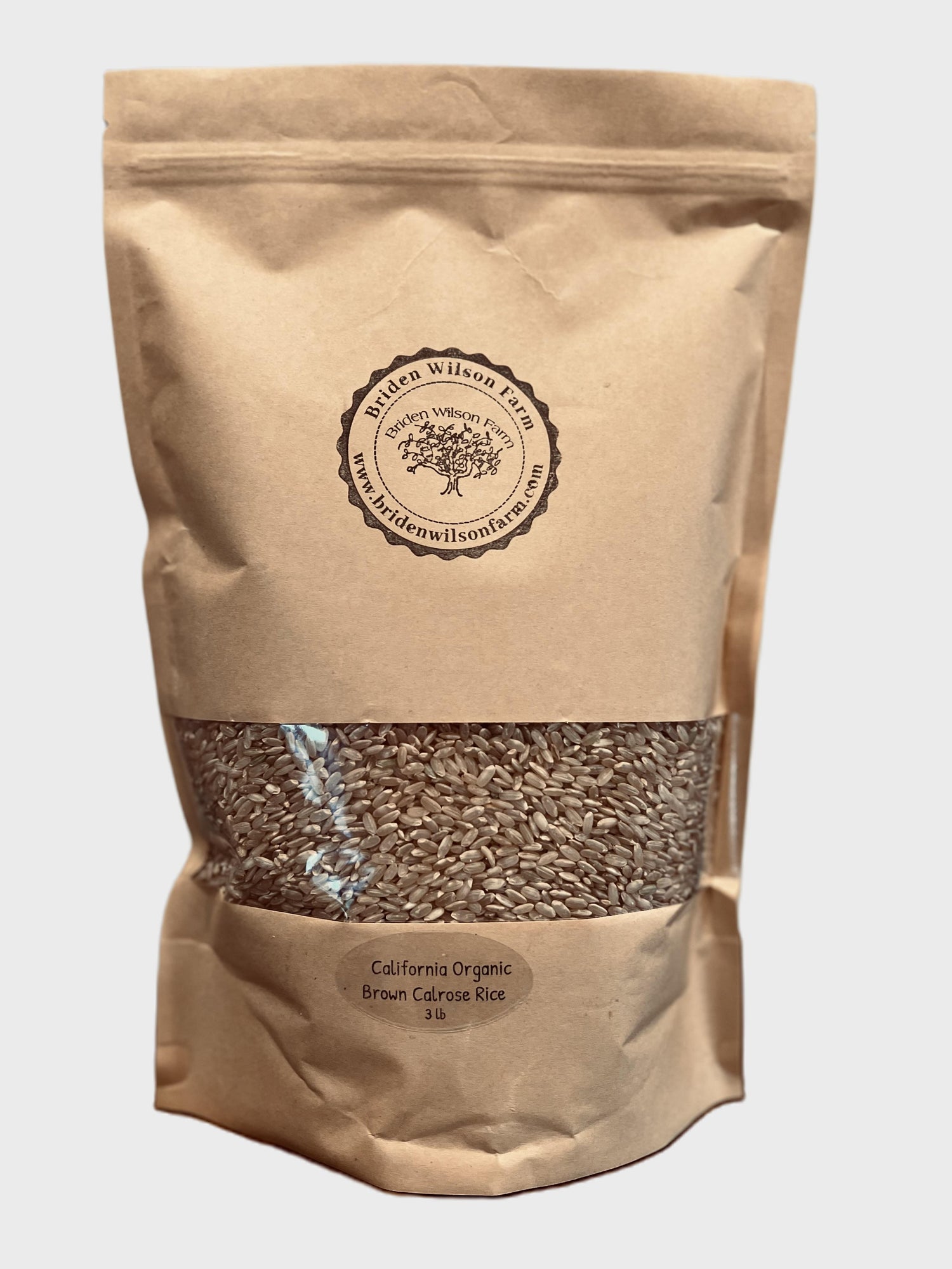 Fresh California Organic Brown Calrose Rice