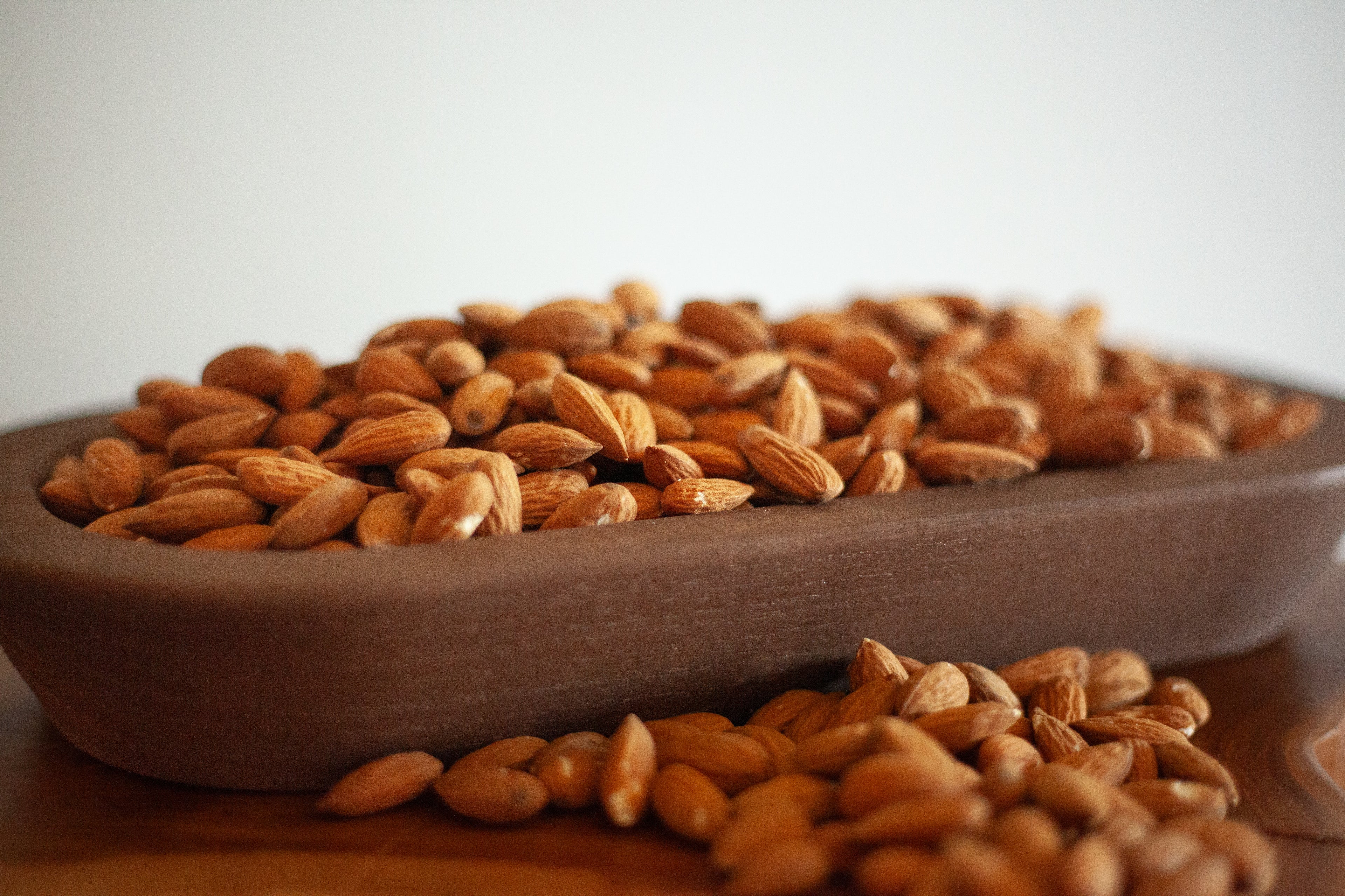 Organically Grown Raw Unpasteurized Nonpareil Almonds
