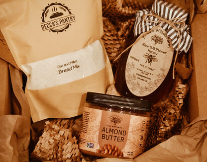 Gift basket with Becca&