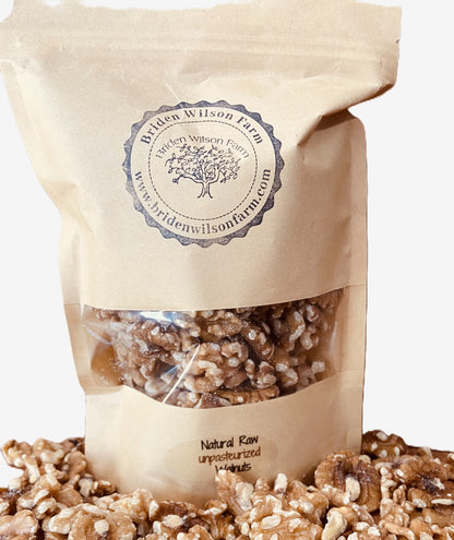Raw Walnuts: Natural Unpasteurized Healthy