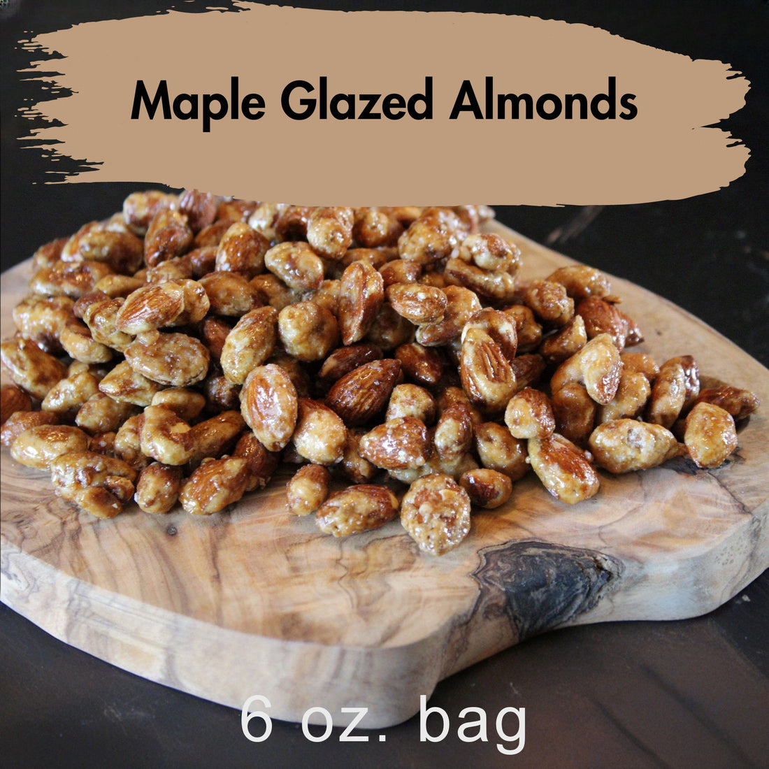 Natural Maple Glaze Almonds