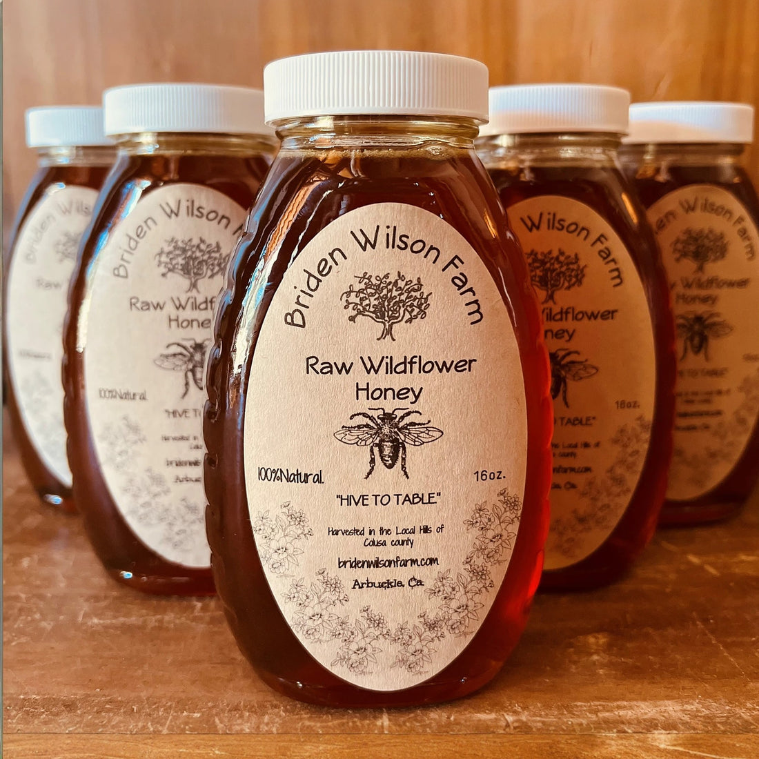 Raw Wildflower Honey