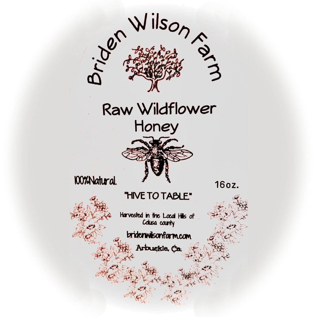 Raw Wildflower Honey